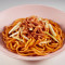 Běi Jīng Jiǔ Huáng Ròu Sī Chǎo Lā Miàn Fried Peking Noodles With Shredded Pork Leek