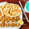 10 Pc Grilled Shrimp W Fries