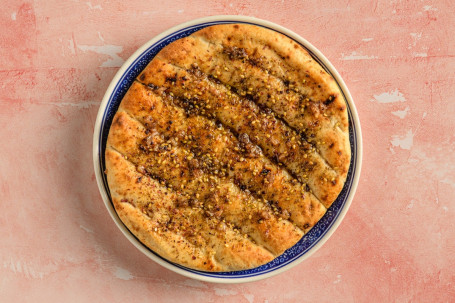 Warm Zaatar Garlic Bread