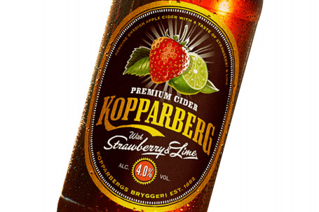 Kopparberg Strawberry And Lime Cider 4.0 (8X500Ml Bottles)