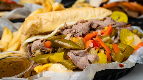 Crispy Italian Beef With Fries