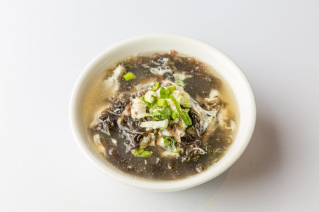 Seaweed Egg Drop Soup Zhāi Cài Dàn Huā Tāng