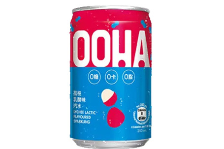 Ooha Lì Zhī Rǔ Suān Wèi Wú Táng Qì Shuǐ (200Ml)