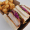 Vegetarian Katsu Sando With Potato Gems