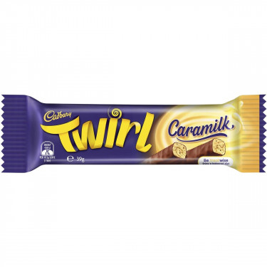 Caramelo Cadbury Twirl 39G