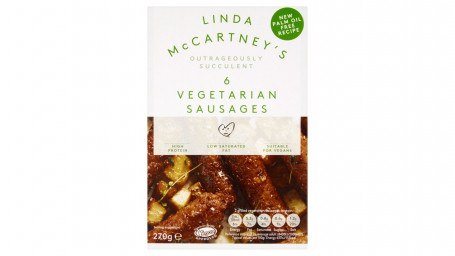 6 Salchichas Vegetarianas de Linda McCartney 270g