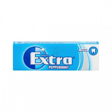 Chicle Extra Menta Sin Azúcar 10 Piezas