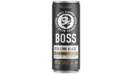 Suntory Boss Helado Largo Negro 237Ml