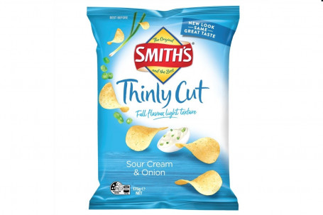 Smiths Thinly Sour Cream Cebolla 175G
