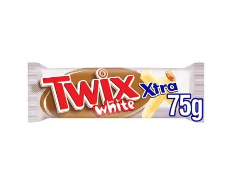 Twix Xtra White Chocolate Biscuit Twin Bars 75G