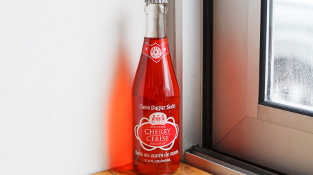 Bottled Cane Sugar Soda: Cherry