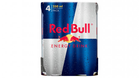 Bebida Energética Red Bull 4X250Ml