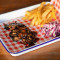 Texas Brisket With Chips And Southern Slaw