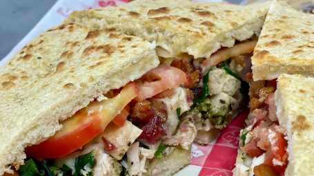 Chicken Bacon Pesto Panino