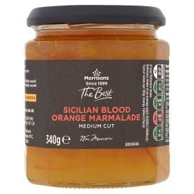 Morrisons La Mejor Mermelada De Naranja Sanguina Siciliana 340G