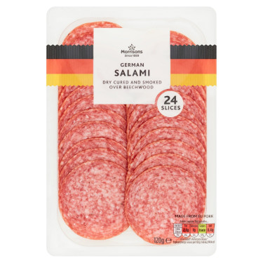 Morrisons Salame Alemán 120G