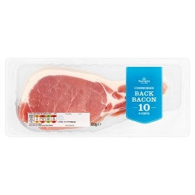 Morrisons Tocino Sin Ahumar Y Sin Corteza 10 Lonjas 300 G