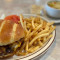 Texan Burger W/ Soup Fries