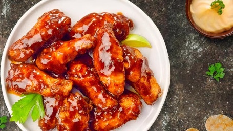 Smoking Bbq Chicken Wings