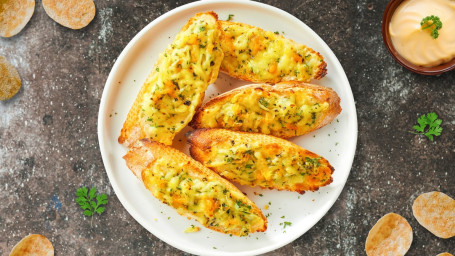 Cheesy Boolean Garlic Bread