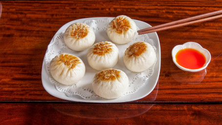 Shàng Hǎi Shēng Jiān Bāo Pan Fried Shanghai Style Pork Buns (5Pc)