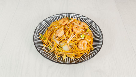 King Prawn Stew Fried Ramen Noodles Dà Xiā Chǎo Lā Miàn