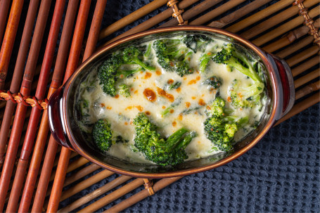 Jú Bō Cài Xī Lán Huā Broccoli And Spinach Gratin