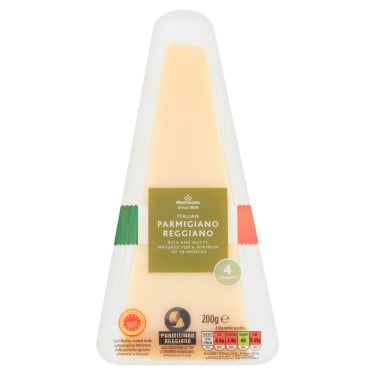 Morrisons Queso Parmigiano Reggiano Italiano 200g