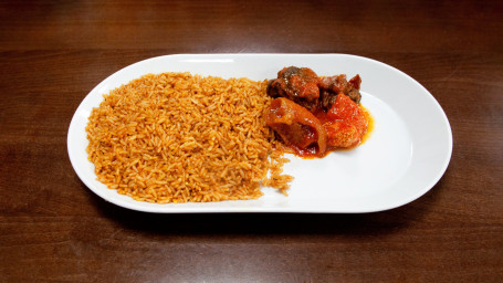 Jollof Rice With Choice Of Protein