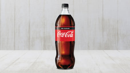 Botella Coca Cola Zero 1.25L