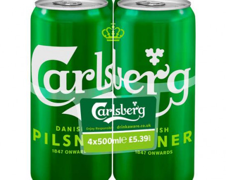 Carlsbergpilsner 4Pk(4 X 500Ml