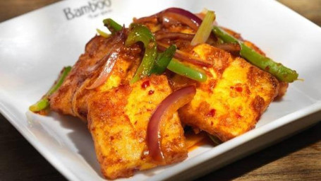 Pan Fried Chili Paneer (4 Pcs)