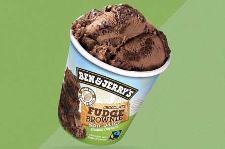 Ben Jerry Rsquo;S Non Dairy Chocolate Fudge Brownie Pint 458Ml