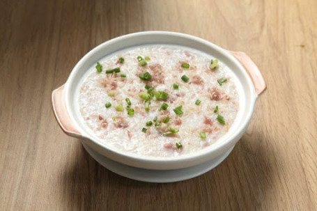 Suì Niú Zhōu Porridge With Minced Beef