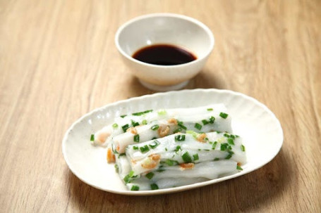 Cōng Huā Xiā Mǐ Cháng Fěn Rice Roll With Shrimp And Shallot