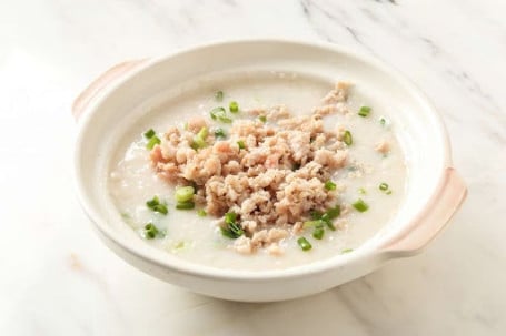 Suì Ròu Zhōu Porridge With Minced Meat