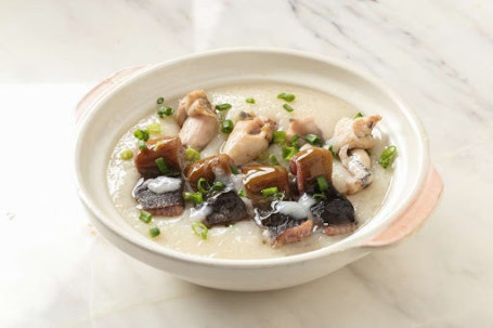 Huáng Shàn Tián Jī Zhōu Porridge With Monopterus And Frog