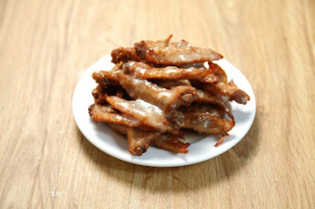 Zhà Suàn Rōng Jī Yì Jiān Deep Fried Chicken Wing Tips With Garlic
