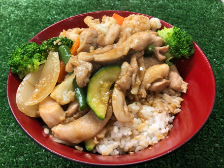 Chicken Veggie Rice Bowl