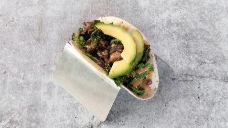 Kale Mushroom Taco