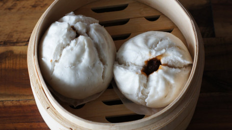 Steamed Char Siu Pork Buns (4)