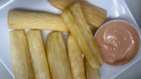 Fried Yuca W Mayoketchup Sauce