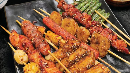 Friendship Fry Skewers Combo Yǒu Qíng Zhà Chuàn