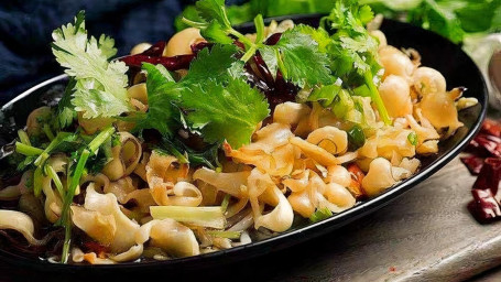 Sliced Whelk W. Scallion Cōng Yóu Luó Piàn