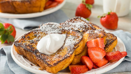 Strawberry Cream Cheese French Toast (3 Slices)