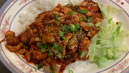 C.57 Sweet Spicy Tofu Teriyaki Bowl