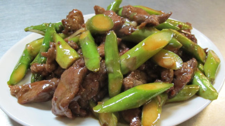 43A. Sliced Beef With Asparagus