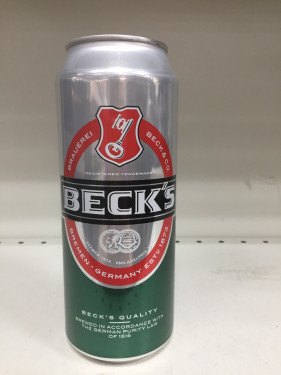 Becks Can (Pack Of 4)