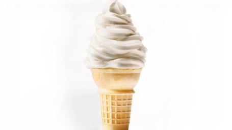 Vanilla Soft Serve Cake Cone