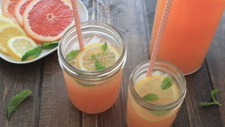 Honey Grapefruit Lemonade